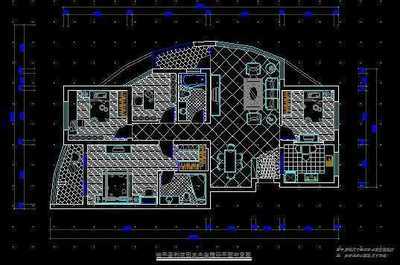 某花园小区住宅室内装修图免费下载 - 建筑装修图 - 土木工程网